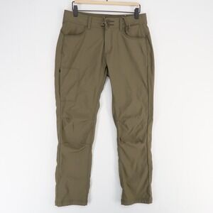 Prana Halle II Pants Womens 8 Green Straight Fit Hiking Outdoor Stretch ReZion